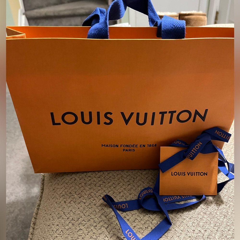 Louis Vuitton small shopping bag. 10 x 8